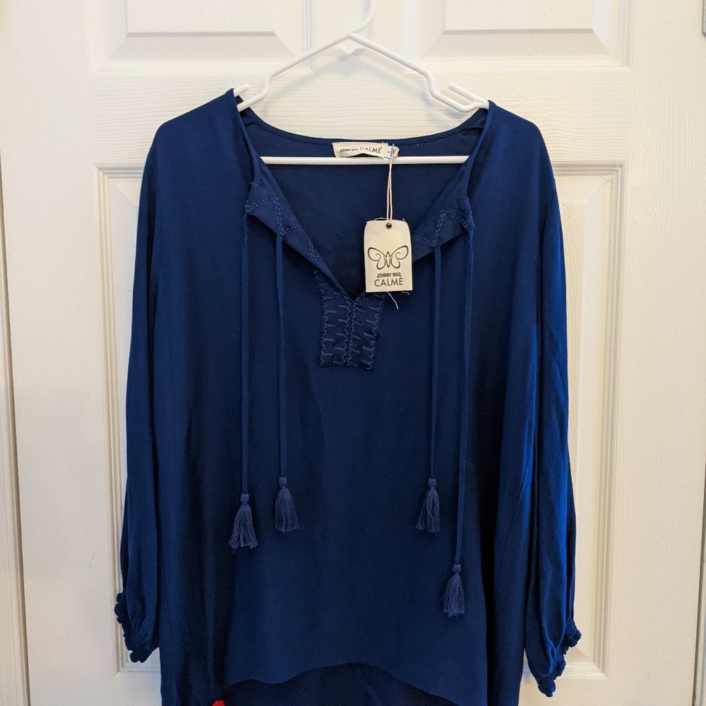 Johnny Was Calme Peasant Top NWT - S